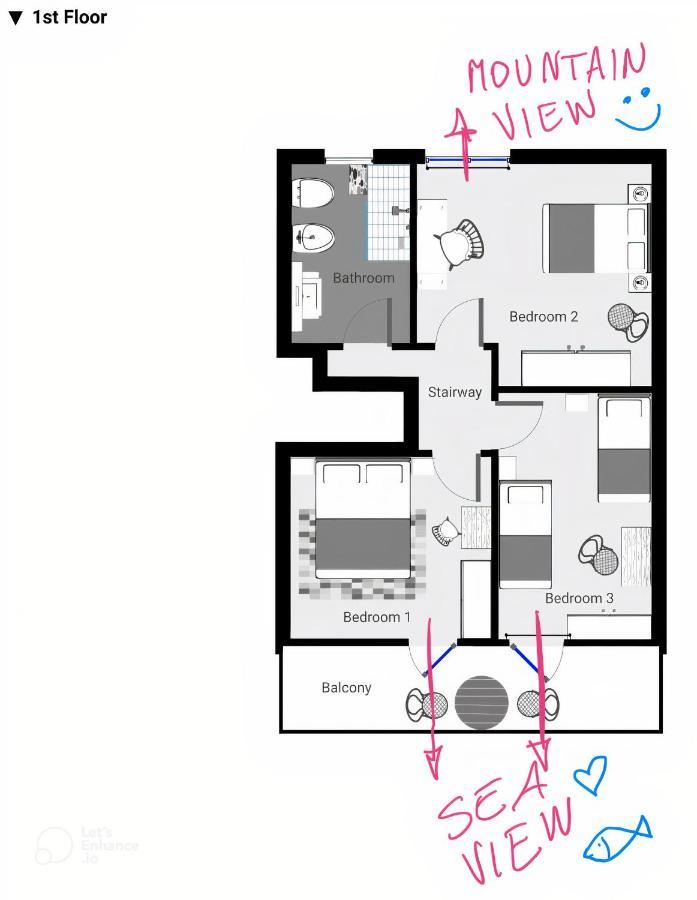 Domek Villa A 100Mt Dalla Spiaggia 卡波特拉 外观 照片