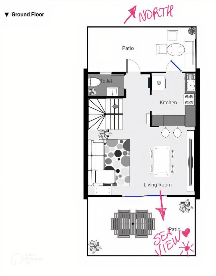 Domek Villa A 100Mt Dalla Spiaggia 卡波特拉 外观 照片
